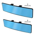 thumbnail image 1 of Car Interior Wide Angle Curved Surface Automobile Non-slip Curved Surface Rear View Mirror Vehicle Rearview Mirrors Reflector Automotive Replacing Parts 27x6.5cm, 1 of 8