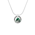 thumbnail image 2 of Delight Jewelry Silvertone Derby Hat with Pipe Miracles Ring Charm Necklace, 18", 2 of 4