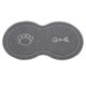 thumbnail image 2 of 8 Shaped Cat Bowl Mat Dog Pet Feeding Water Food Dish Tray PVC Placemat, 2 of 3