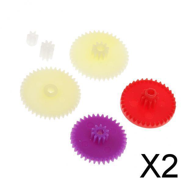 Engranajes de plastico,Piezas de control remoto,Juguetes infantiles,Accesorios para robots,Modelismo 2 piezas
