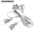thumbnail image 2 of Power Extension Cables Thin Cable 300/500cm Electric Flat Wire for LED Lanterns, 2 of 4