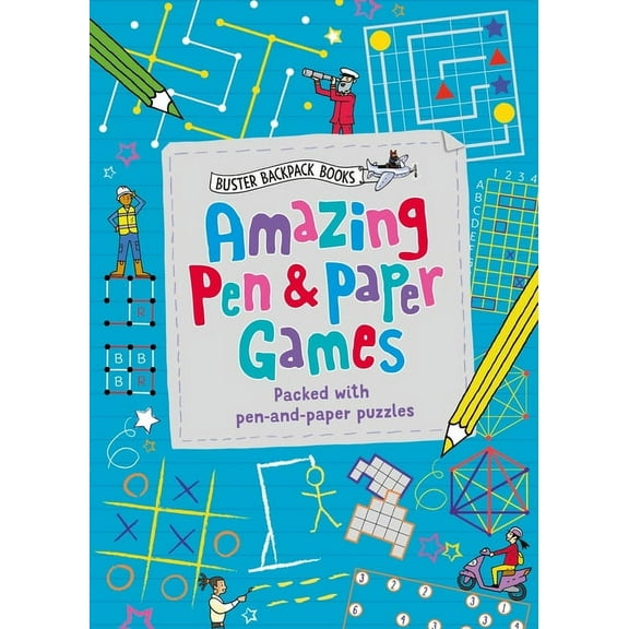 Buster Backpack Books Amazing Pen & Paper Games, Book 4, (Paperback)
