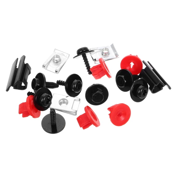 NICEXMAS Underbody Panel Installation Kit with Splash Shield Screws Bolts and Auto Body Nuts for Car Engine Guard