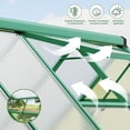 thumbnail image 7 of EastVita 8x12 ft Walk-In Greenhouse Kit Clear Pop-up Greenhouse Green, 7 of 7