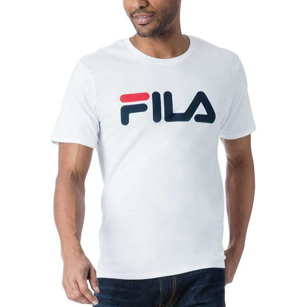 FILA - Men's Fila FILA Logo Tee Grey Heather/Combo 2 XXL (50) - Walmart ...