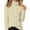 Beige—top, variant on Womens Cozy Sweaters Fuzzy Fleece Turtle Neck Jumpers Soft Long Sleeve Fluffy Pullover Fall Winter Clothes
