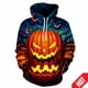 thumbnail image 3 of Sudadera con capucha con diseño de calabaza de moda de Halloween con estampado 3D para hombres y mujeres, sudadera divertida de terror, sudaderas con capucha de hip hop, sudadera con capucha genial pa, 3 of 5