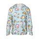 thumbnail image 1 of Fotbe Rabbit Burger Coffee Chaqueta con Protección Solar UPF 50+ para Hombre y Mujer, Camisa con Capucha y Bolsillos-Medium, 1 of 7