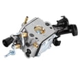 thumbnail image 4 of Carburador de repuesto Ticfox aleación de aluminio para motores de gasolina de motosierra 450 450E 445 445E, 4 of 14