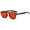 Red, variant on OJJCXA Sunglasses Womens Men Blue Light Round Border Anti Color Tinted Visor Sun Shades UV Protection Polarized Glasses Blue One Size
