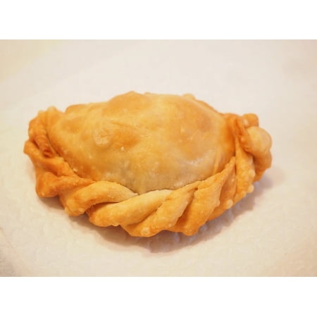 Filled Empanada Food Pastry Bag Intracorneal Eat - Laminated Poster Print - 20 Inch by 30 Inch with Bright Colors and Vivid Imagery