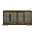 thumbnail image 5 of Walker Edison Farmhouse 4-Door TV Stand for TVs up to 65", Rustic Oak, 5 of 21