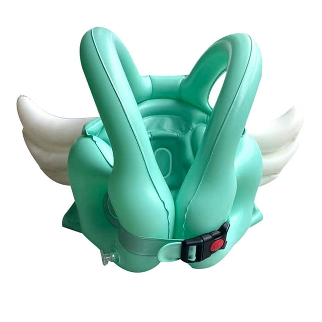 Piscina inflable objetos flotantes interesantes, encantadores y seguros niños fiesta acuática de verano círculo de natación inflable actividades acuáticas al aire libre Código l verde (5 - 8 años
