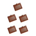 thumbnail image 1 of Tholdsy 10 piezas de portatarjetas de identificación, suministros de cuero, carcasa protectora, tarjetas de autobús multifuncionales, manga Type2 NO2, 1 of 6