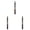 Copper(3pcs), variant on 3 Pcs Liquid Chrome Markers - Permanent Mirror Chrome Pens With 1mm Tips, Chrome Paint Pens for Plastic, Metal, Model Painting, Touch Up & Repair Kit, Set of 3 (Silver)
