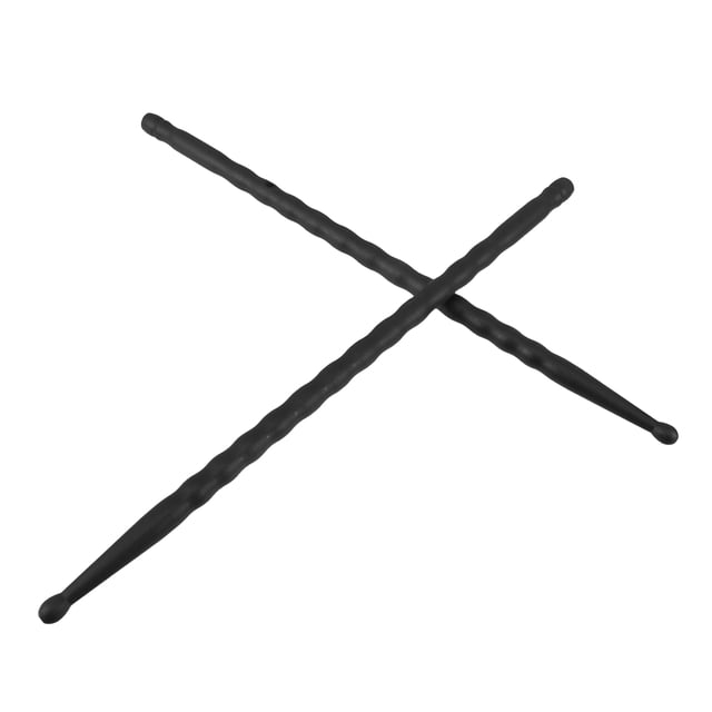 CRILSTYLEO Para Percusión De Fibra De Carbono Negro 5A Ligeros Y Duraderos Para Entrenamiento Musical