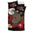 thumbnail image 2 of Juego de cama Niue - Black Turtle Tribal, 2 of 7