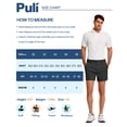 thumbnail image 7 of PULI Men’s Golf Shorts 5" Inseam Relaxed Fit Quick-Dry Lightweight Casual Travel Hybrid Shorts with Pockets, 7 of 7