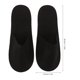 thumbnail image 2 of AURARMLET 1Par Slippers De Hotel De Fieltro Negro Antideslizantes Para Huéspedes Con Y Cómodo, 2 of 6