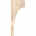 thumbnail image 3 of 3 1/2"W x 8"D x 20"H Huntington Smooth Corbel, Douglas Fir, 3 of 9