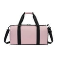 thumbnail image 1 of Bolsa De Viaje, Bolsa De Cross Country Con Compartimento Para Zapatos, Bolsa De Deporte, Bolsa De Lona Rosa, 1 of 8