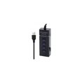 thumbnail image 1 of Hub USB Hub de 4 entradas USB 3.0 con cable de 30 cm, con luz, 1 of 2