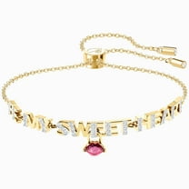 Swarovski 5446015 Women's Melt Your Heart Yellow Gold Bracelet