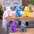 thumbnail image 3 of Txlixc bebé dibujos animados elefante felpa juguete algodón tamaño grande animal felpa muñeca relajarse almohada Txlixc  moda, 3 of 7