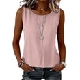 thumbnail image 5 of Outfmvch Camisoles for Women for Under Clothes Camisole Tops for Women Shirts Summer 2026 Flowy Tops for Women Slim Tanks Tank Tops for Women Camis for Women Summer Cami Shirts Pink XL, 5 of 7