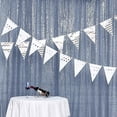 thumbnail image 5 of BalsaCircle 8 feet x 8 feet Dusty Blue Sequin Backdrop Curtain Wedding Party Photobooth Decorations, 5 of 8