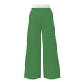thumbnail image 4 of Girls Parachute Pants Y2K Wide Leg Cargo Sweatpants Drawstring Waist Jogger Pants with Pockets, 4 of 8