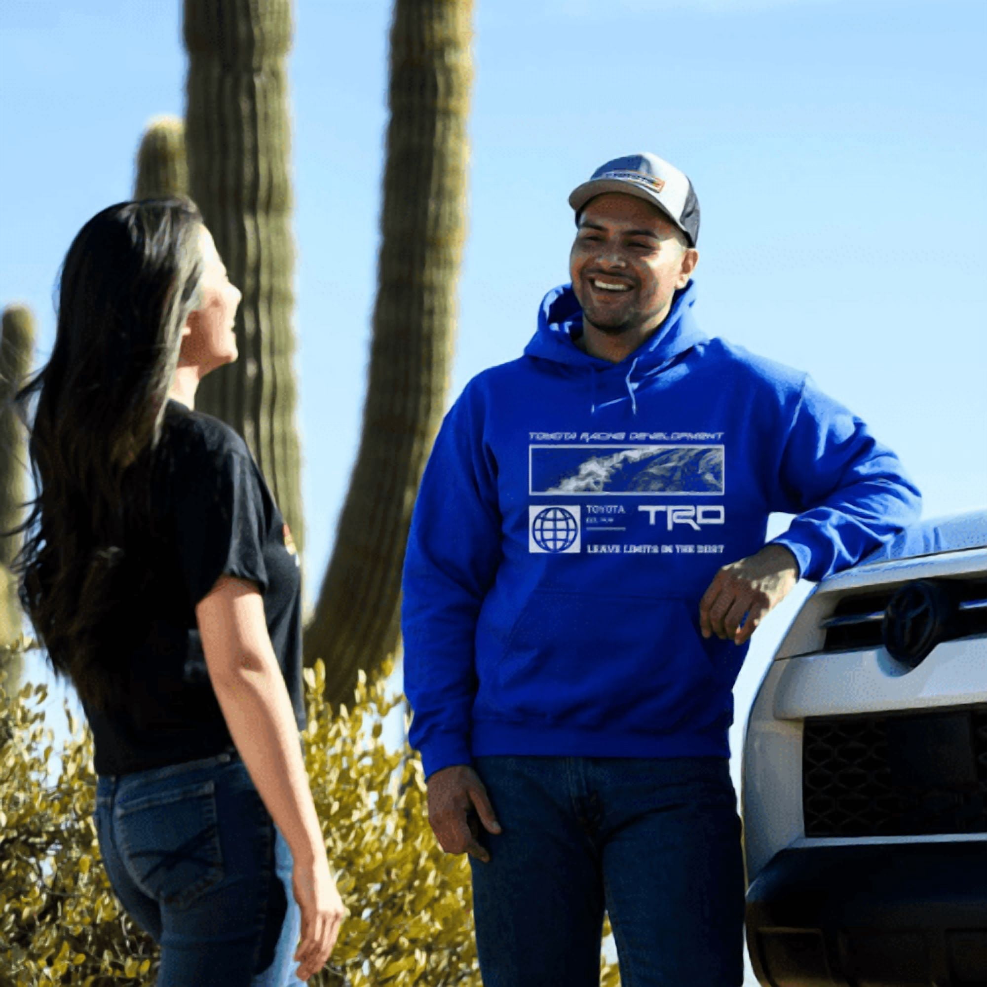 Toyota TRD Pro-Leave Limits in the Dust Hoodie