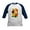 Navy/White, variant on CafePress - Summer Dahlias Kids Baseball Jersey - Kids Cotton Baseball Jersey, 3/4 Sleeve Shirt