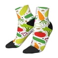 thumbnail image 2 of Bingfone Cartoon Vegetables Design Patterned Men'S Women'S Casual Cotton Socks, 2 of 9