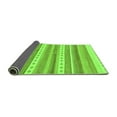 thumbnail image 2 of Ahgly Company Indoor Round Abstract Green Modern Area Rugs, 8' Round, 2 of 4