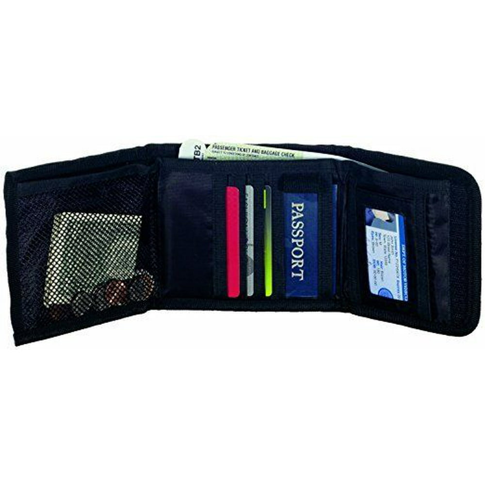 Conair Travel Smart RFID Trifold ID Security Wallet Black by Conair