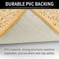 thumbnail image 6 of Soft Chenille Super Absorbent Indoor Doormat, Highly Absorbent for Muddy Shoes & Pets Paws, Durable Non-Slip Backing, Machine Washable for Kitchen Bathroom Bedroom Indoor&Outdoor Doormat, 6 of 7