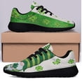 thumbnail image 3 of St Patrick's Day Irish Gnome Shoes Sneakers Black Size 6, 3 of 7