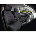 thumbnail image 2 of Auto Drive 2 Piece Low Back Memory Foam Car Seat Cover Polyester Black, Universal Fit, 2010SC11, 2 of 8