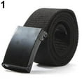 thumbnail image 4 of Ceinture en Toile Unie Décontractée Militaire Unisexe, 4 of 8