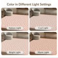thumbnail image 7 of ODIKA Pink Leopard Cheetah Hue Motif Abstract Spots Print Zebra Tiger for Dining Room, Basement, Large Office, Non-Slip Chair-Friendly, 7 of 7