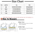 thumbnail image 2 of Seamless Bras for Women Comfortable Breathable Wireless Racerback Tank Bra Ladies Full Coverage Workout Run Bralettte, 2 of 3