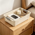 thumbnail image 5 of Plastic Storage Bins With Handles Stackable Organizer Containers for Kitchen Pantry Cabinet Wardrobe, 5 of 6