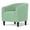 Sage Green, variant on MoNiBloom Upholstered Bucket Chair, Modern Accent Chair, Sherpa Fabric Single Sofa Chair with Padded Armrest, for Living Room, Soft Pink