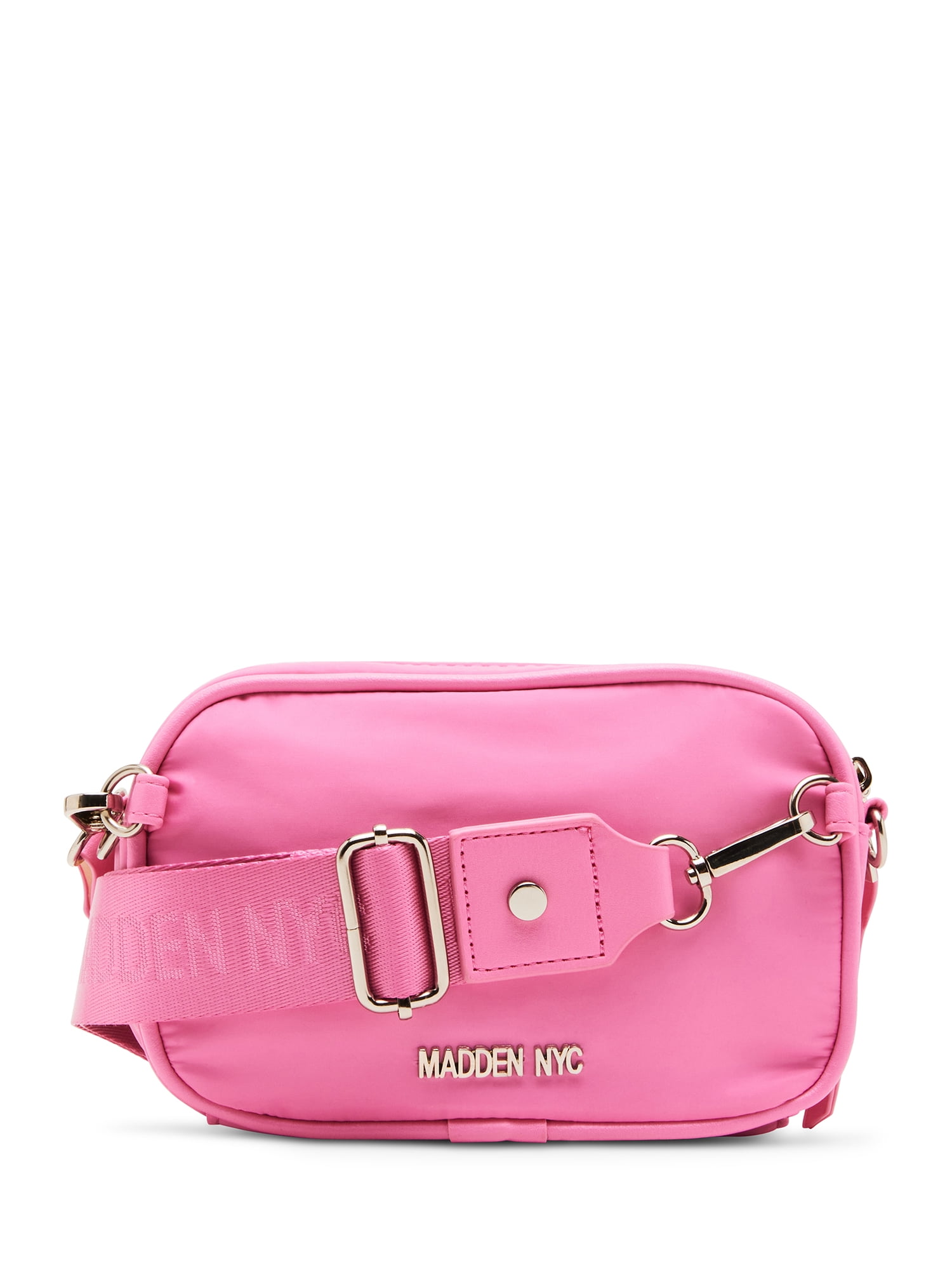 Madden NYC Women's Mini Convertible Handbag with Front Pocket, Pink