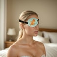 thumbnail image 2 of 1 Pc Blue Orange Charizard 3D Sleep Mask Soft 3D Eye Shade Cover for Rest for Travel, 2 of 6