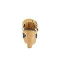 thumbnail image 4 of Forever Young Women's Denim Embellishment Wedges with Contrast Straps, Buckles and Tassels, 4 of 6