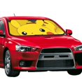 thumbnail image 2 of Windshield Sun Shade Foldable Car Front Window Sunshade For Car Suv Trucks Vans - Best Heat Shield Blocker Visor Cover Blocks Uv Rays And Keeps Your Vehicle Cool-Medium, 2 of 5