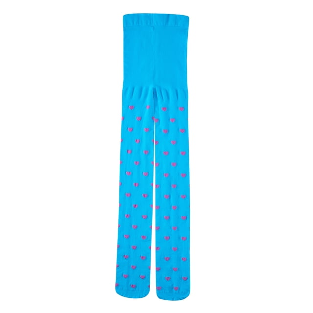 xiaxaixu Collants pour Filles, Bas à Taille Élastique Douce à Motif de Cœur, Coupe Ajustée, Chaussettes Collants