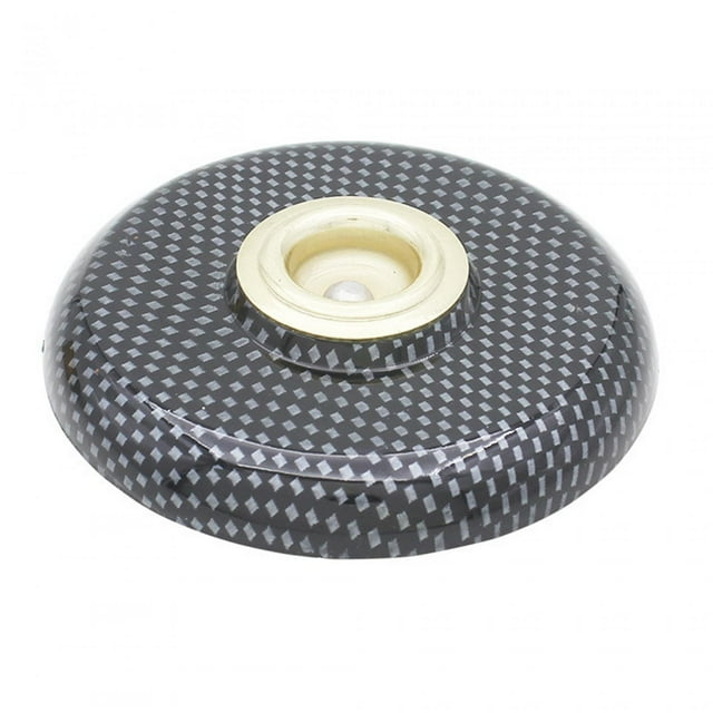 Cello Anti Slip Mat Cello Practice Floor Protector Professional Convenient Durable Strong Grip Stopper Non Skid 9.4cm Dia. Black White